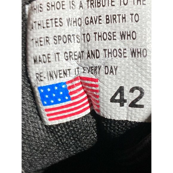 5.AA Military Tactical Low Top Ankle Black Boots Size  EU 42 US 8 - Picture 5 of 7